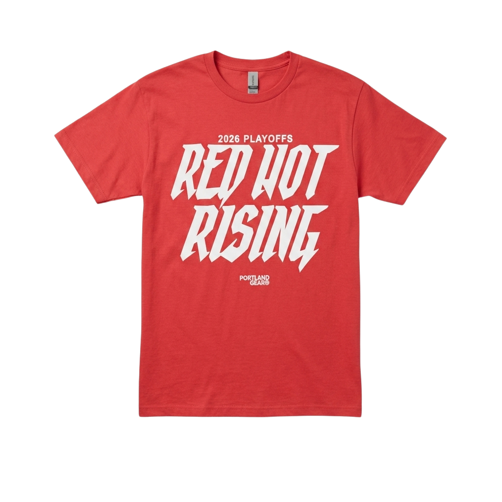 2026 Playoffs Red Not Rising Shirt