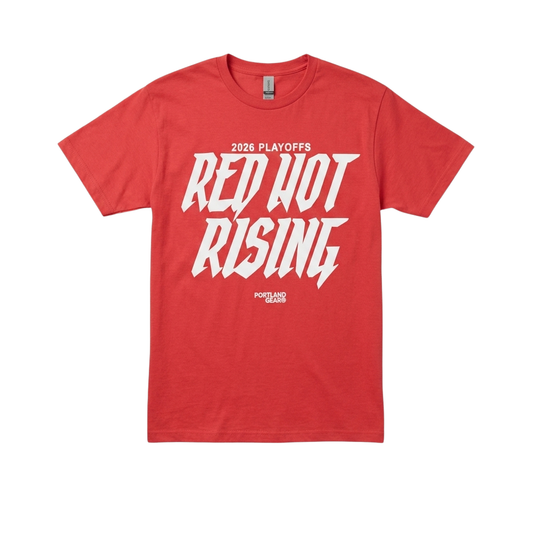 2026 Playoffs Red Not Rising Shirt
