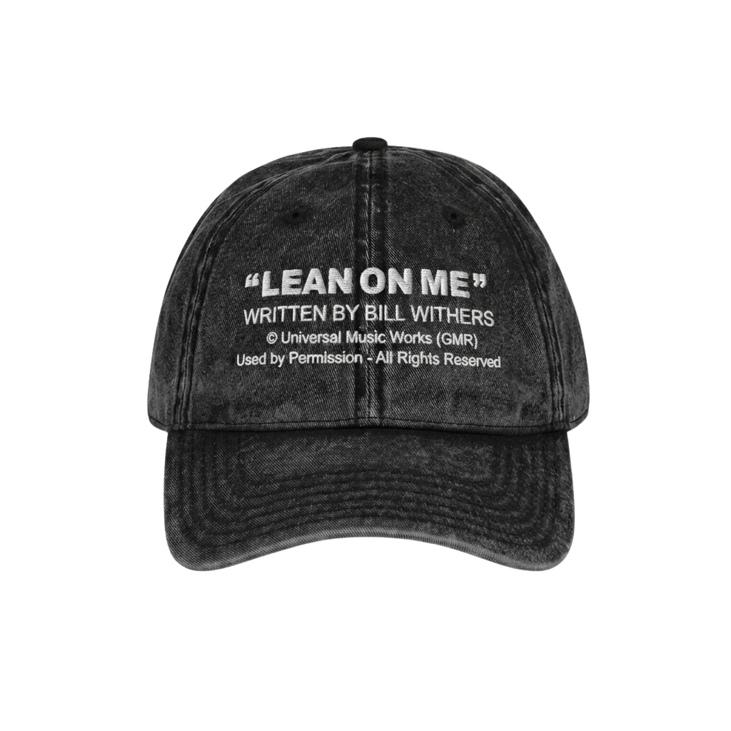 Lean On Me Lyric Dad Hat