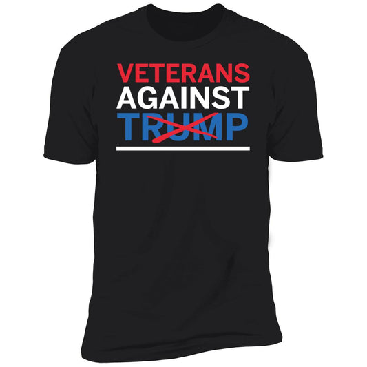 Veterans Against Trump Premium SS T-Shirt