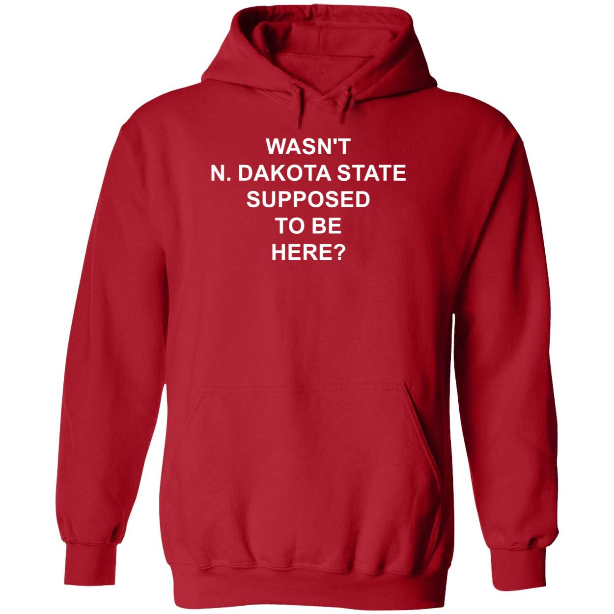Wasn't North Dakota State Supposed To Be Here Shirt