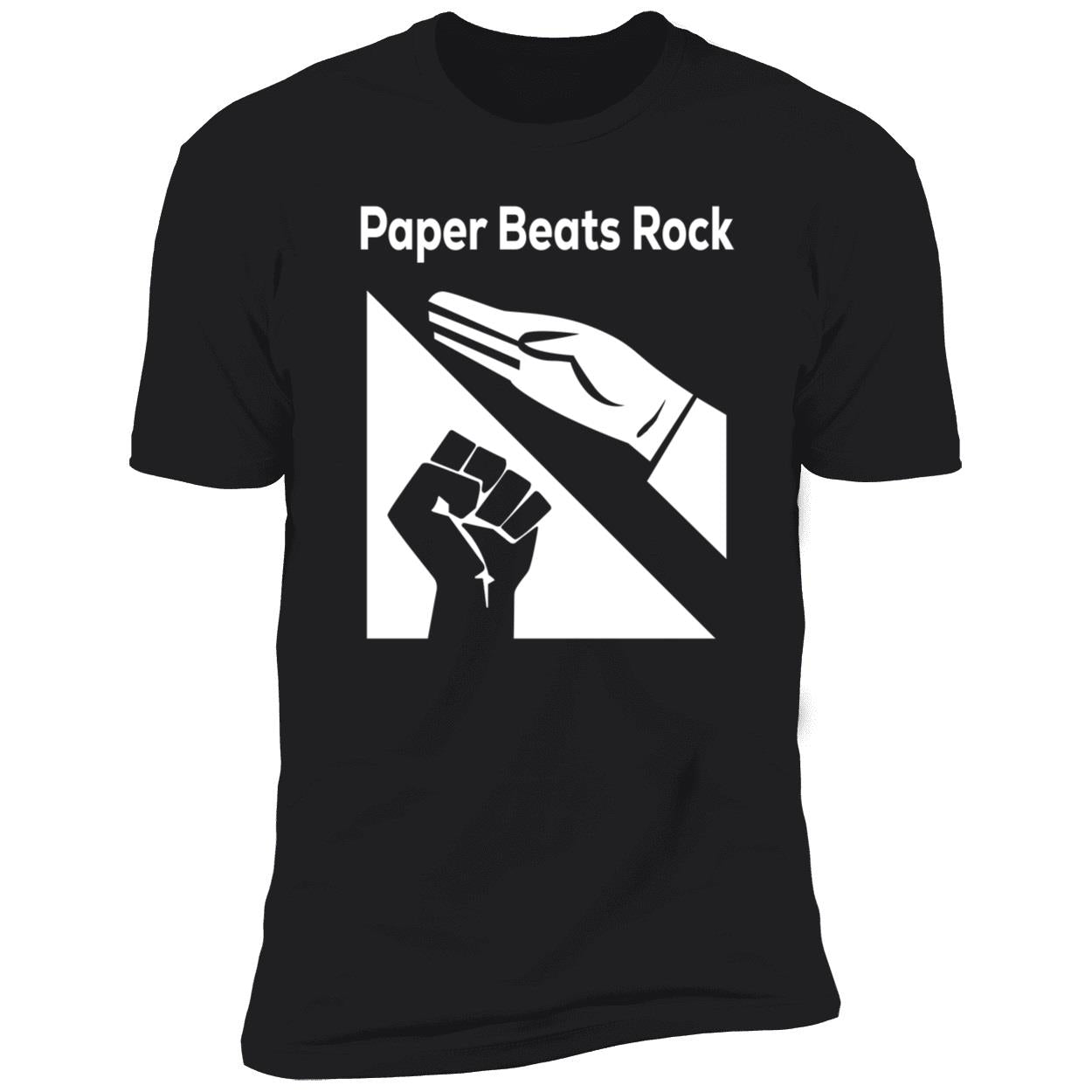 Paper Beats Rock Premium SS T-Shirt
