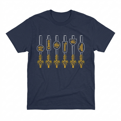 Wild Bill Chourio The Miz Turang Captain Yeli Rake Bauers Milwaukee Crew On Tap Shirt