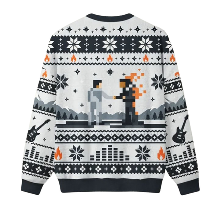 Wish You Were Here Ugly Christmas Sweater