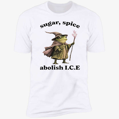 Wizard Frog Sugar Spice Abolish ICE 2026 Shirt