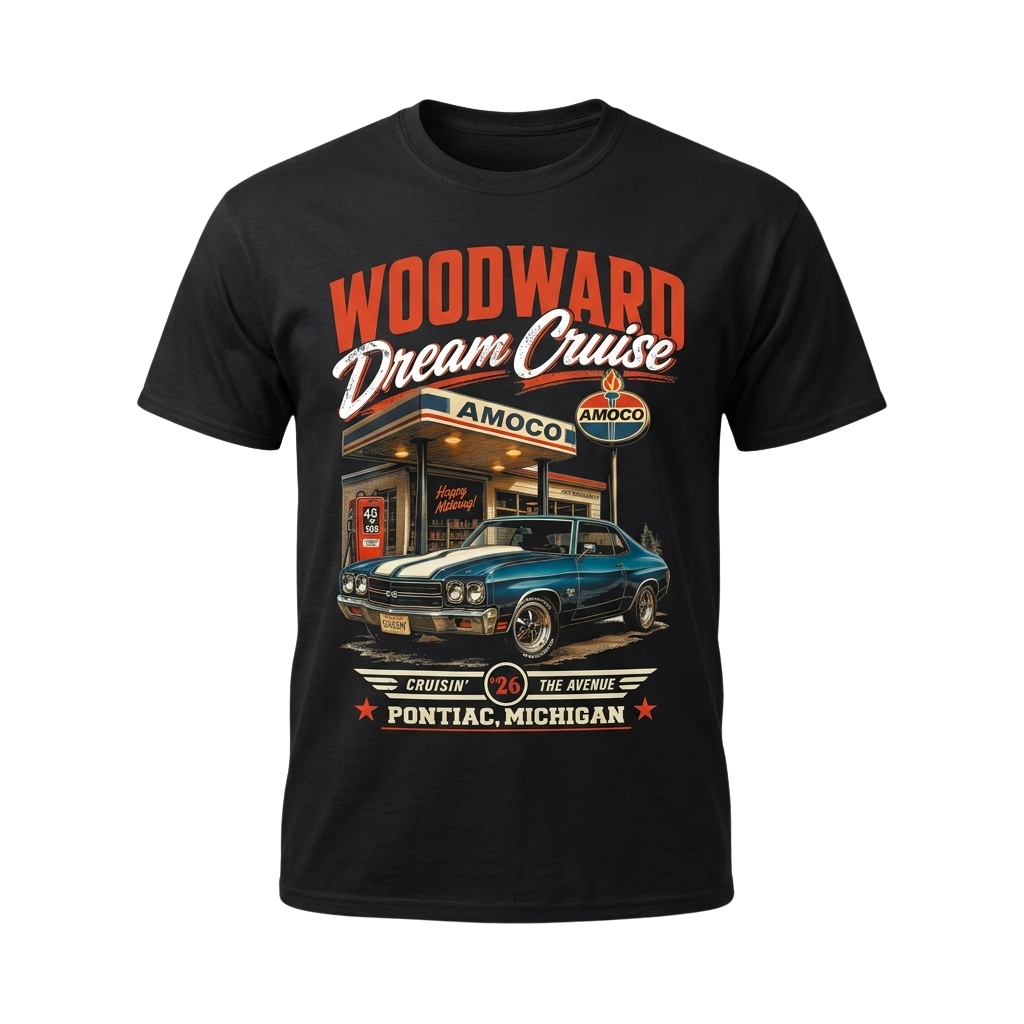 Woodward Dream Cruise Amoco Shirt