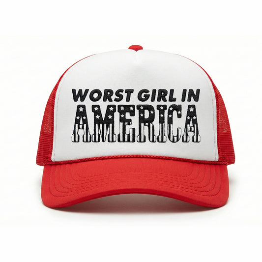 Worst Girl In America Hat