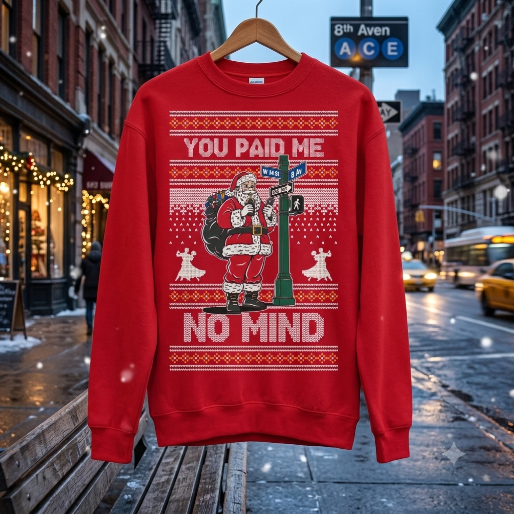 You Paid Me No Mind Ugly Sweater