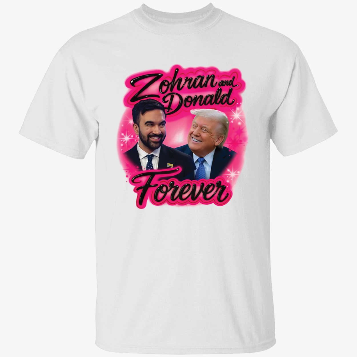 Zohran And Donald Forever Airbrush T-Shirt