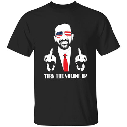 Zohran Mamdani Turn The Volume Up Shirt