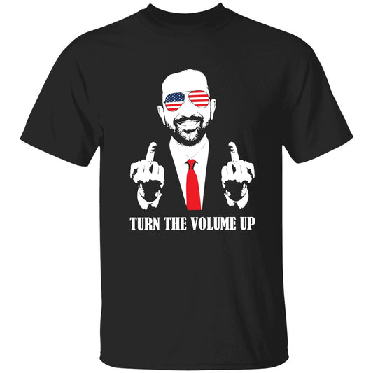 Zohran Mamdani Turn The Volume Up Shirt