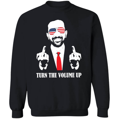 Zohran Mamdani Turn The Volume Up Shirt
