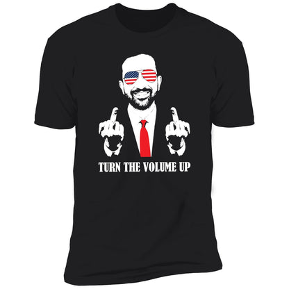 Zohran Mamdani Turn The Volume Up Shirt