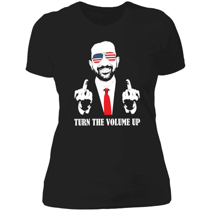 Zohran Mamdani Turn The Volume Up Shirt