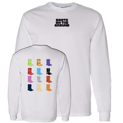 [Front + Back] Boots On The Ground Shirt