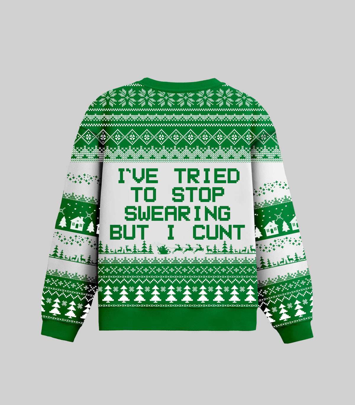 I've Tried To Stop Swearing Ugly Christmas Sweater