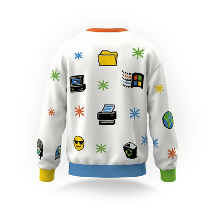 Laurie Wired Microsoft Artifact Ugly Sweater