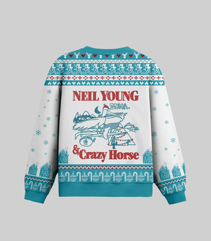 Neil Young And Crazy Horse Christmas Sweater