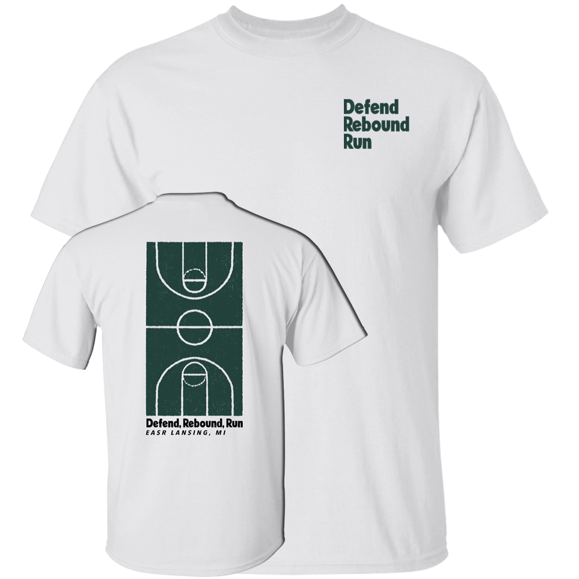 [Front + Back] Defend Rebound Run Pocket Shirt