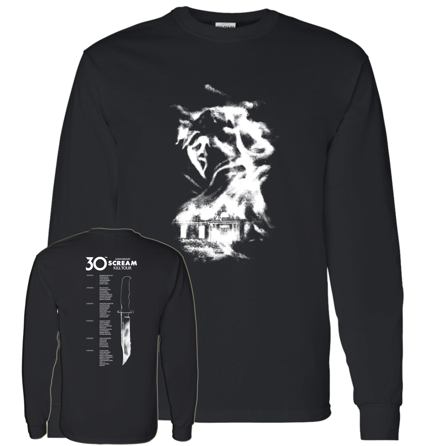 [Front + Back] Scream Kill Tour 30th Anniversary Scream Shirt