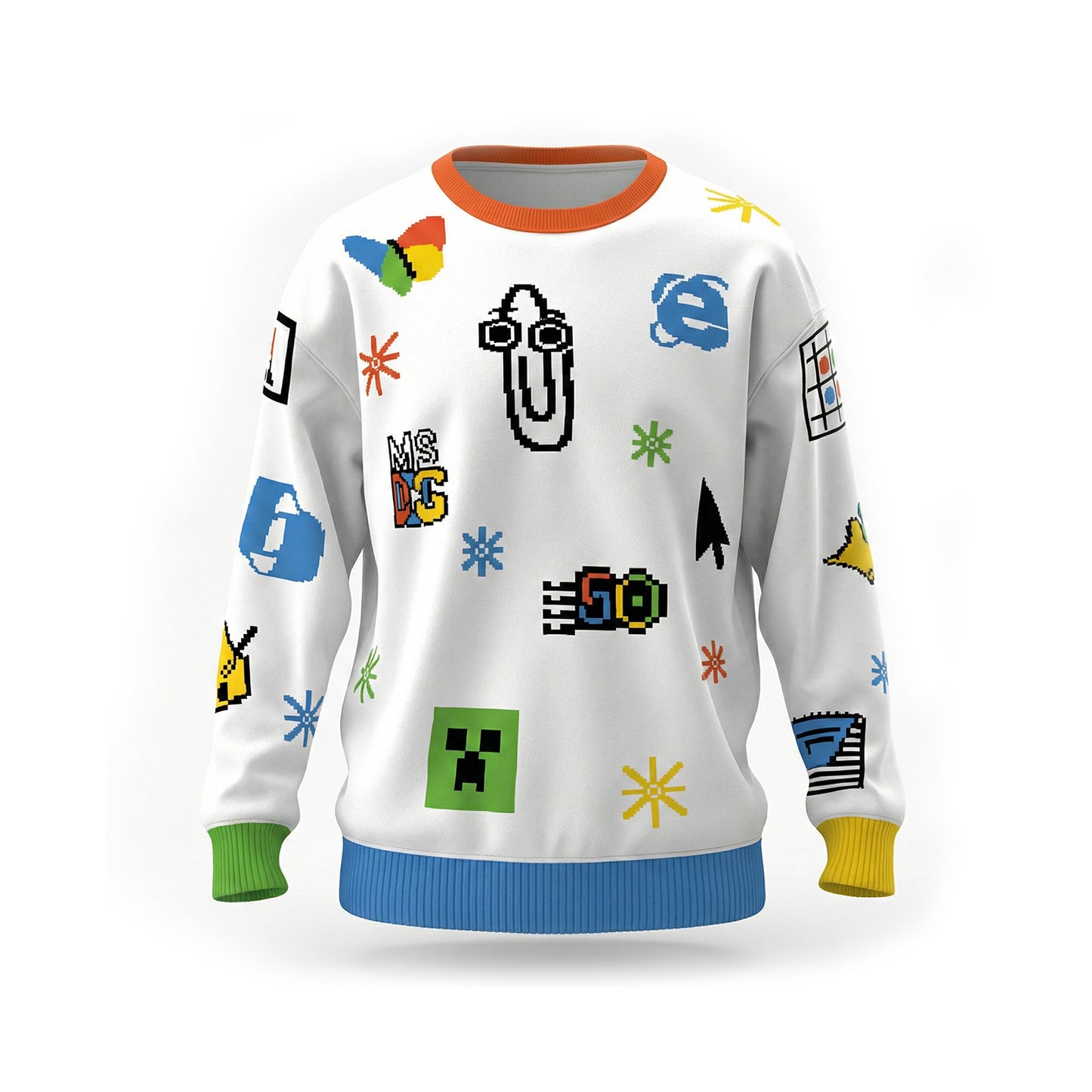Laurie Wired Microsoft Artifact Ugly Sweater