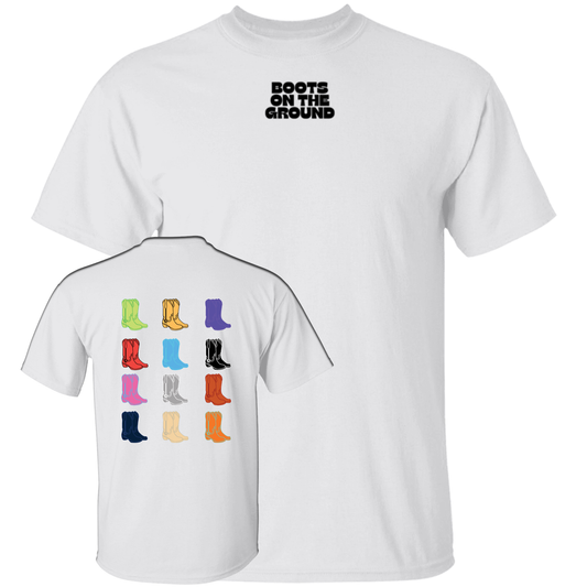 [Front + Back] Boots On The Ground Shirt
