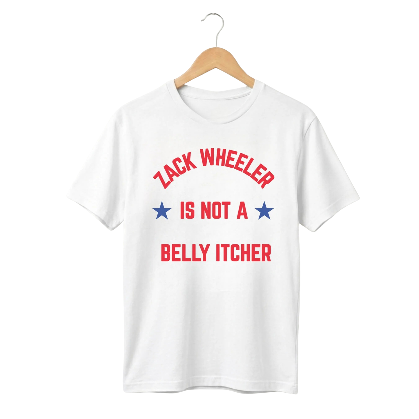 Zack Wheeler Is Not A Belly Itcher Shirt