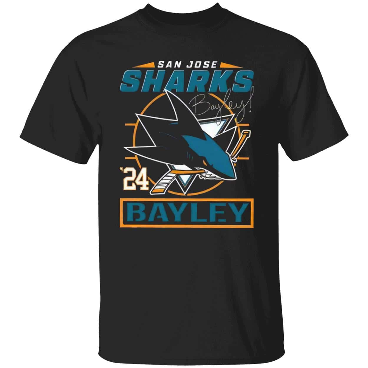 Bayley San Jose Sharks 24 Shirt